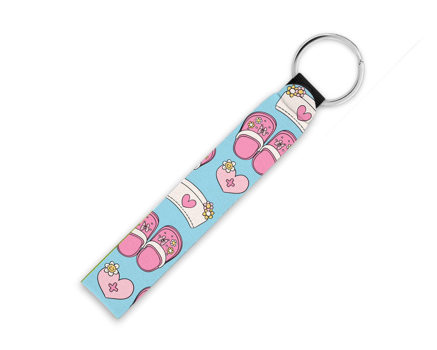 Nurse Croc Life Neoprene Key Fob