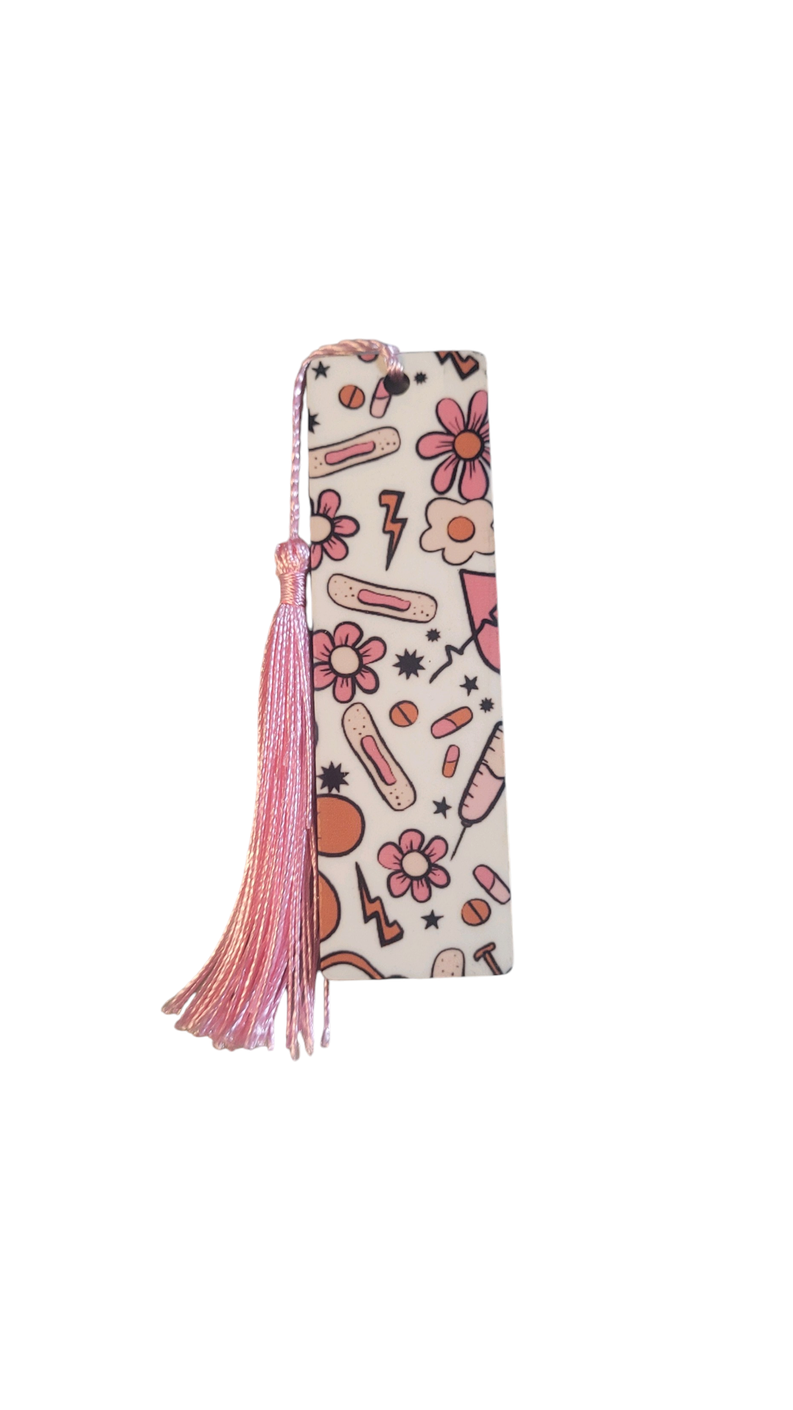 4 Inch Boho Nurse Theme Book Mark