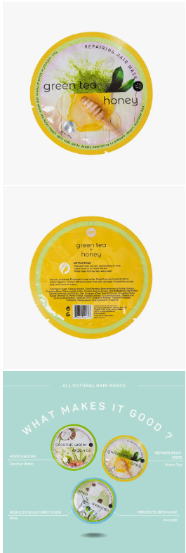 Green Tea and Honey Repairing Hair Mask