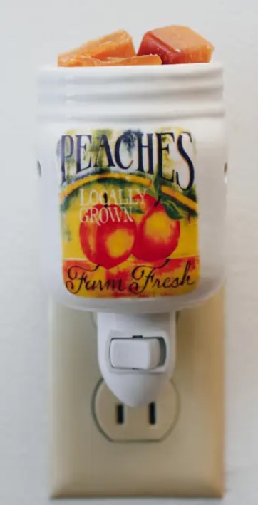 Farm Fresh Peaches Wax Melter - Plug-in