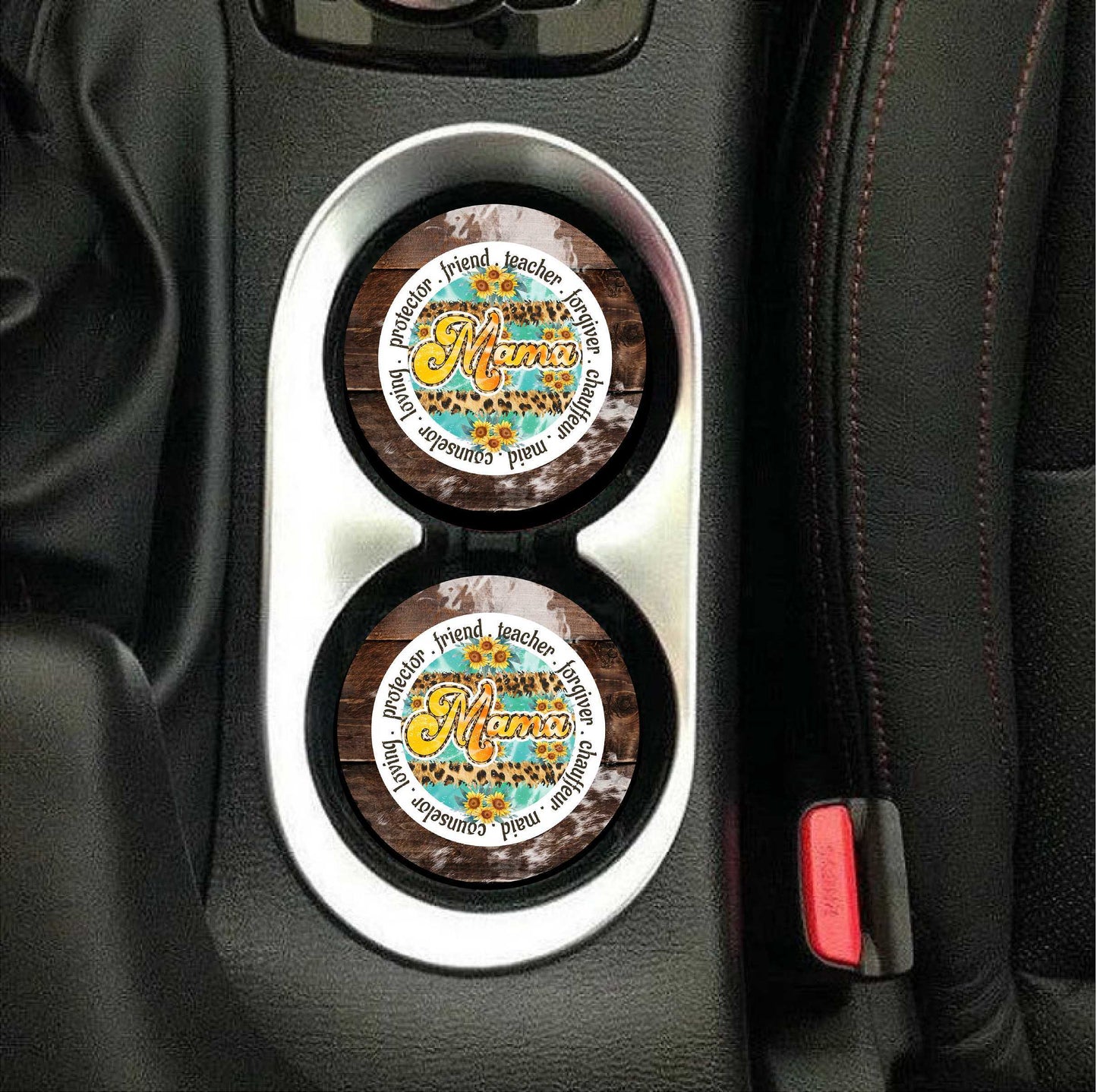 Mama Quotes Car Coasters