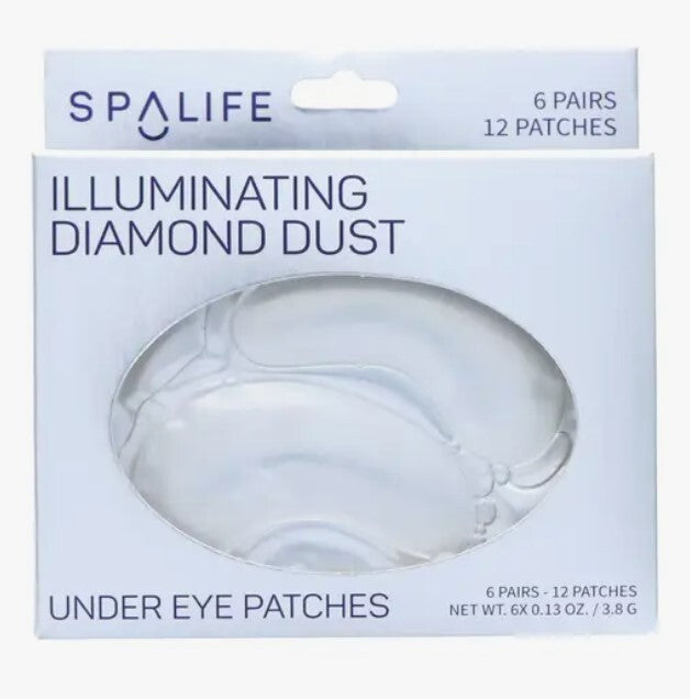 Illuminating Diamond Dust Under Eye Patches-6 Pack