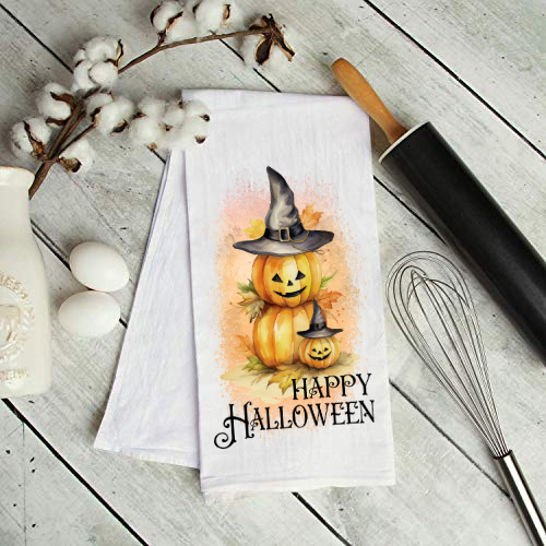 Happy Halloween Flour Sack Towel