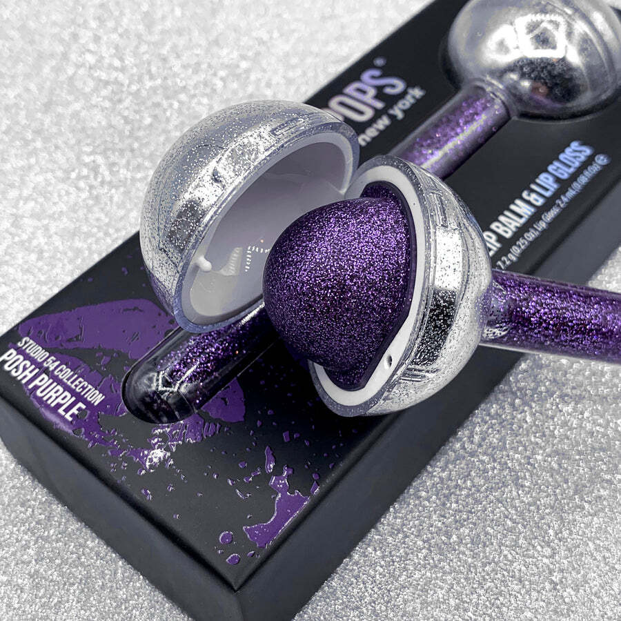 POSH PURPLE - GLITTER GLOSSY POP