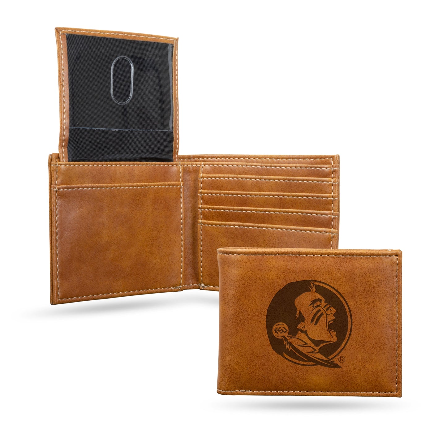 NCAA Florida State Laser Engraved Billfold Wallet
