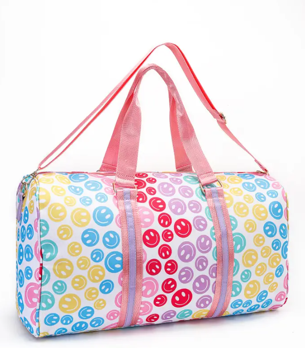Colorful Smile Duffel Bag