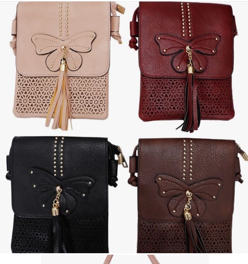 Boho Butterfly Crossbody Bag
