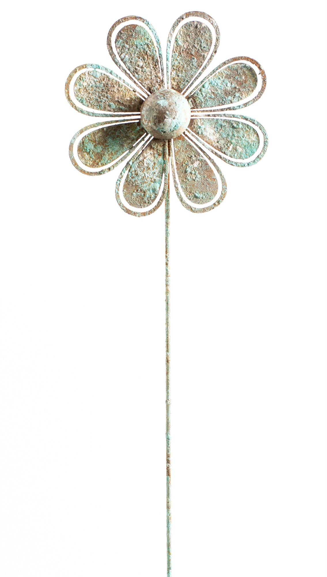 Small Mtl Flower Stake