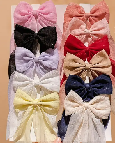 Bow Knot Sheer Hair Bow