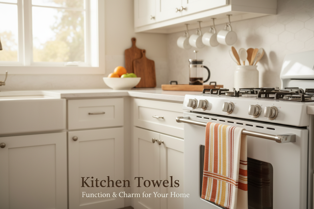 Kitchen Towels Collection Banner