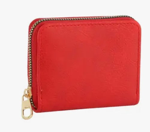 Small Fashion Zip Up Wallet