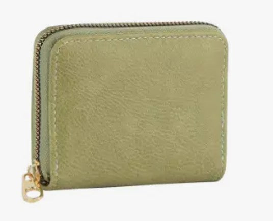 Small Fashion Zip Up Wallet