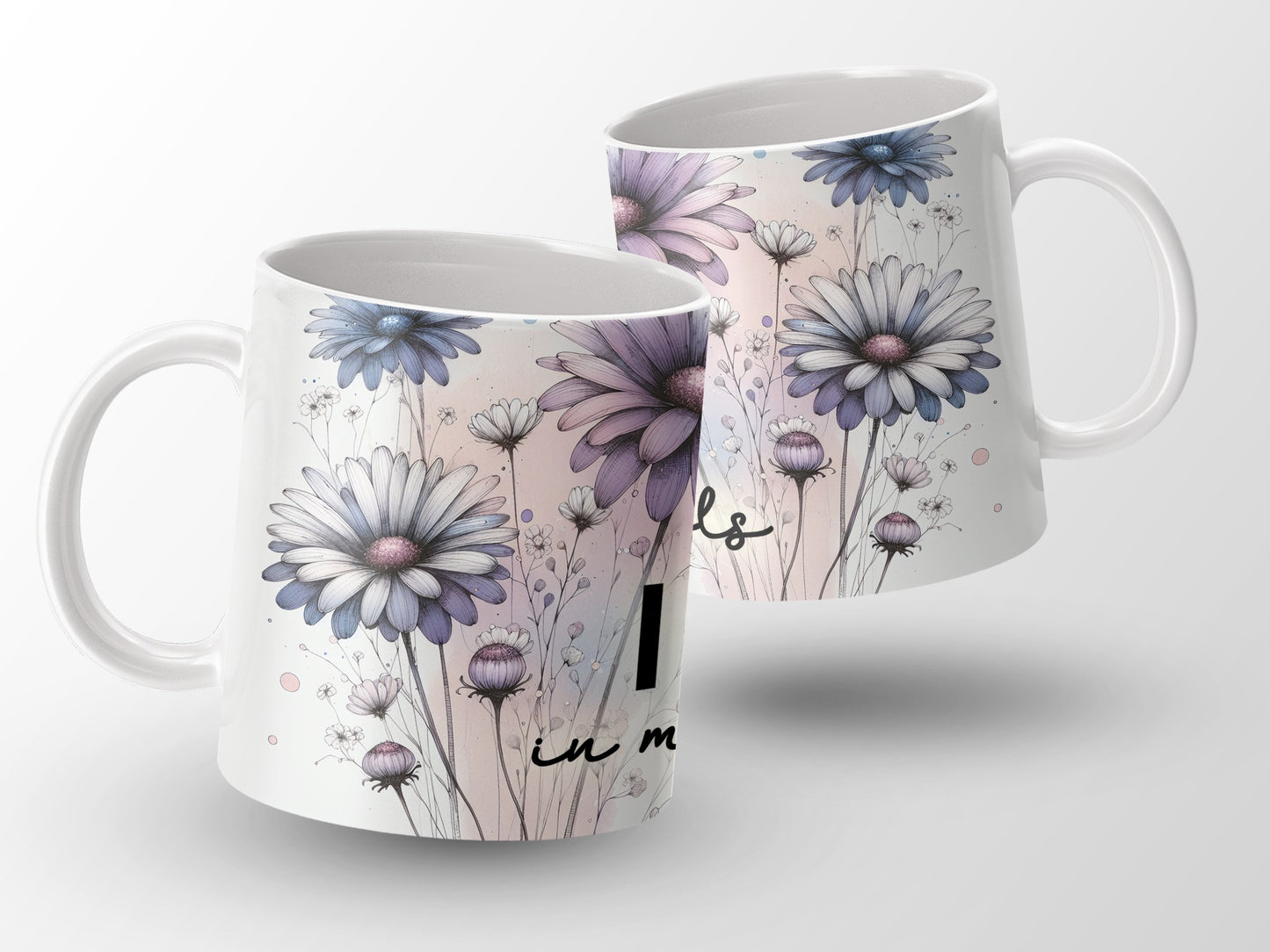 Watercolor Floral Daisy Design Purple Blue Mug product type
Mug
Coffee Mug
Tea Cup
Floral Mug
Daisy Flower
Watercolor Art
Botanical Design
Purple Flowers
Blue Flowers
Pastel Colors
Drinkware
Home Decor
Gift Idea
Unique Design
Flower Print
Artistic Mug
Kitchen Accessory
Office Mug
Aesthetic Mug
Beautiful Flowers