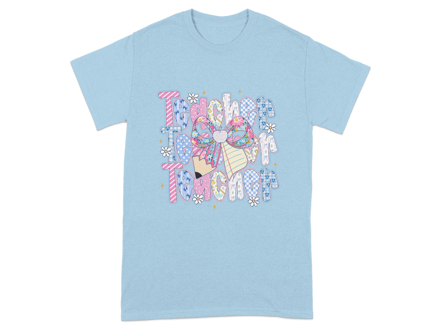 Teach Love Inspire Graphic T-Shirt Ideal for Teachers