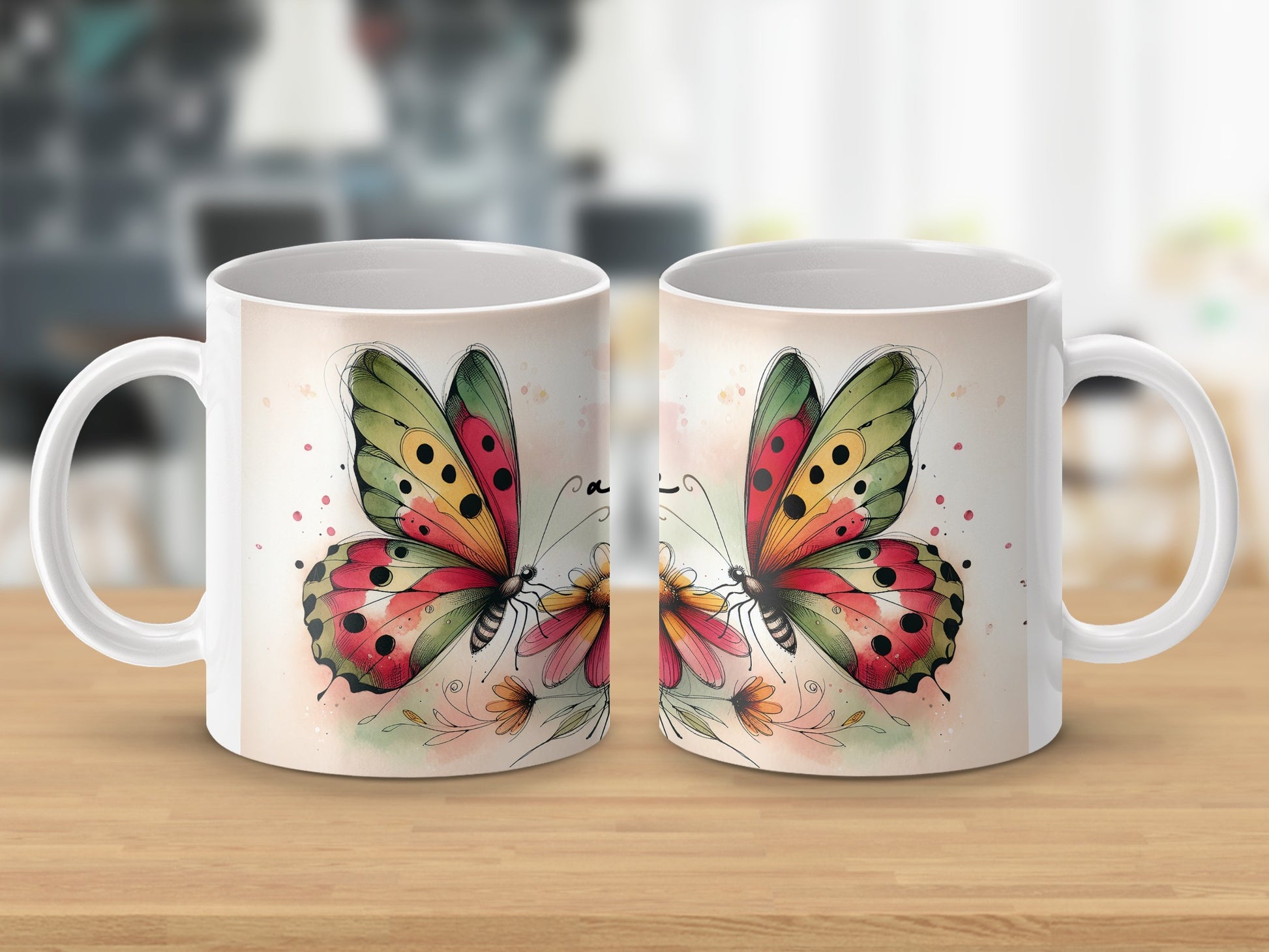 Vibrant Butterfly Art Flowers Watercolor Mug product type
butterfly mug
watercolor butterfly
floral design mug
artistic butterfly
nature lover gift
insect art
garden themed
colorful mug
unique mug
coffee mug
tea mug
drinkware
home decor
gift idea
cute butterfly
aesthetic mug
spring decor
summer vibes
patterned mug
ceramic mug