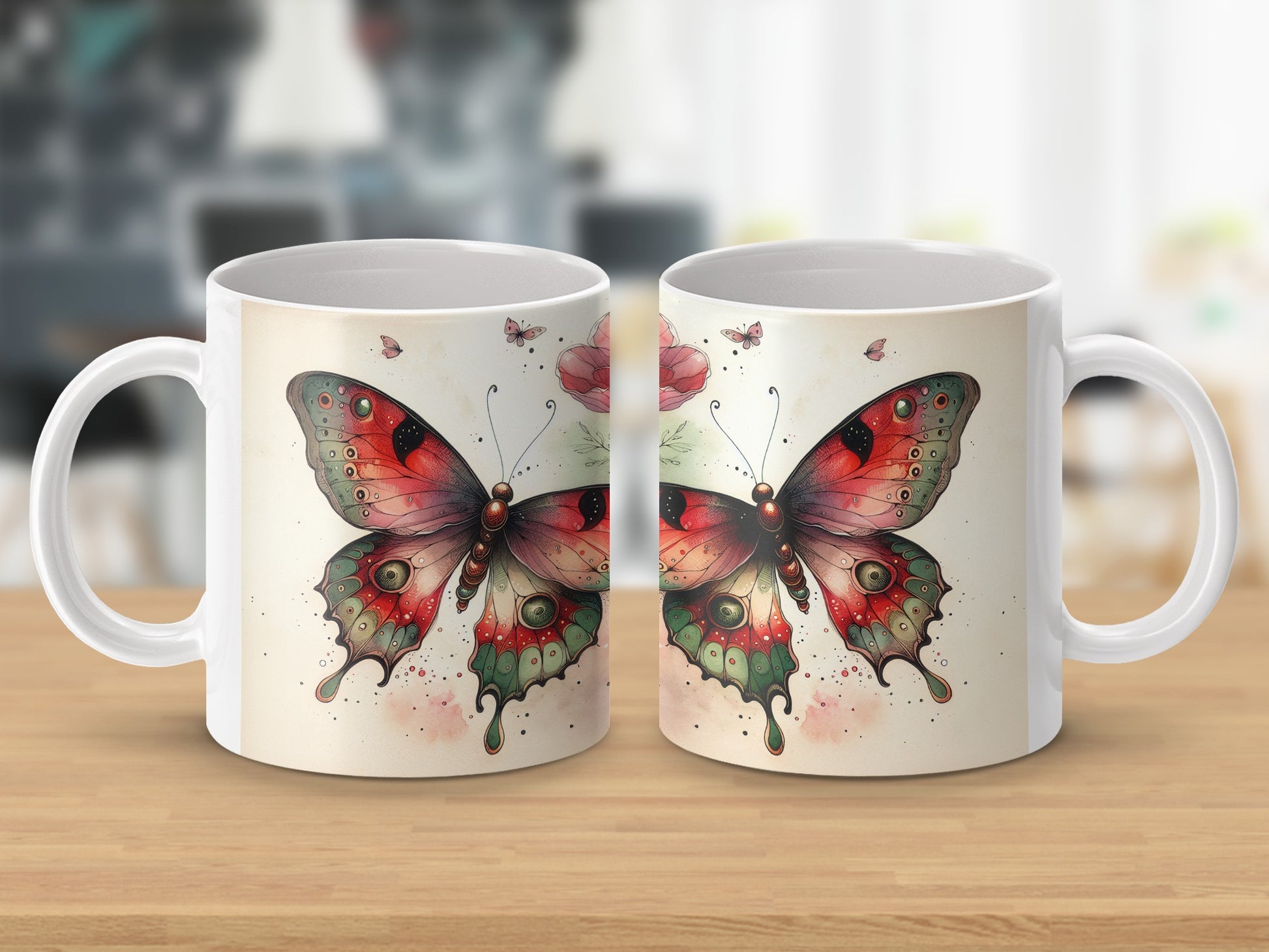 Vibrant Butterfly Floral Design Artistic Wings product type
Butterfly, Butterflies, Floral, Flower, Nature, Insect, Wings, Colorful, Vibrant, Artistic, Watercolor, Elegant, Unique, Gift, Drinkware, Home Decor, Design, Art, Creature, Beautiful