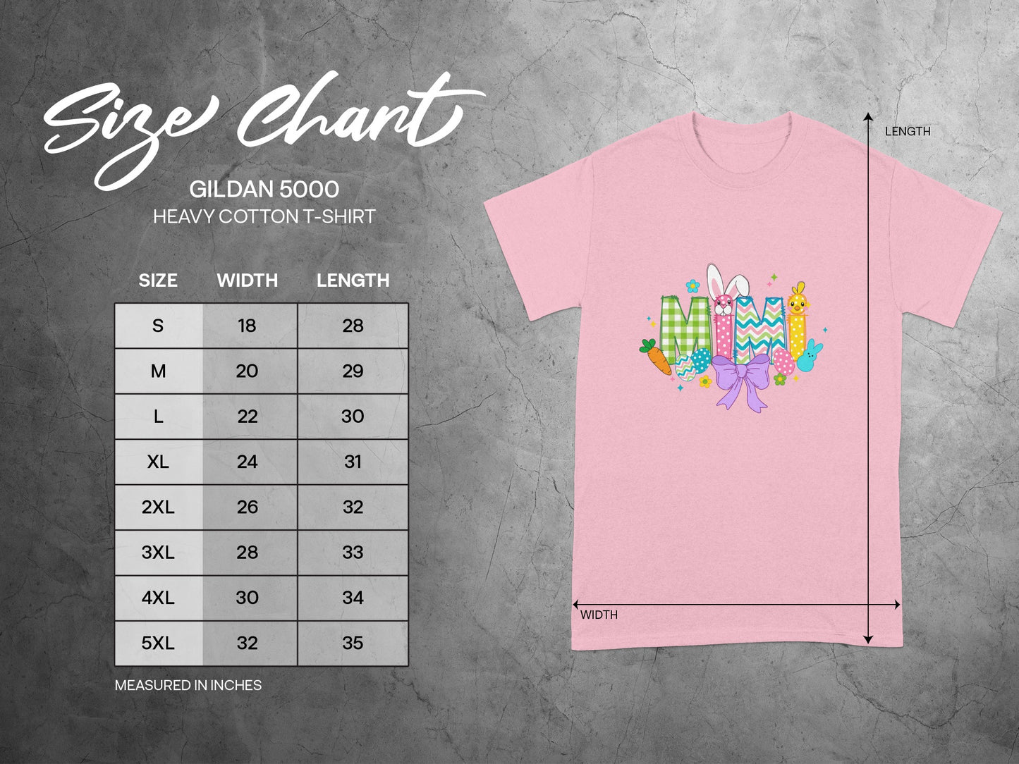 Cute Colorful Easter Theme Bunny Graphic T-shirt