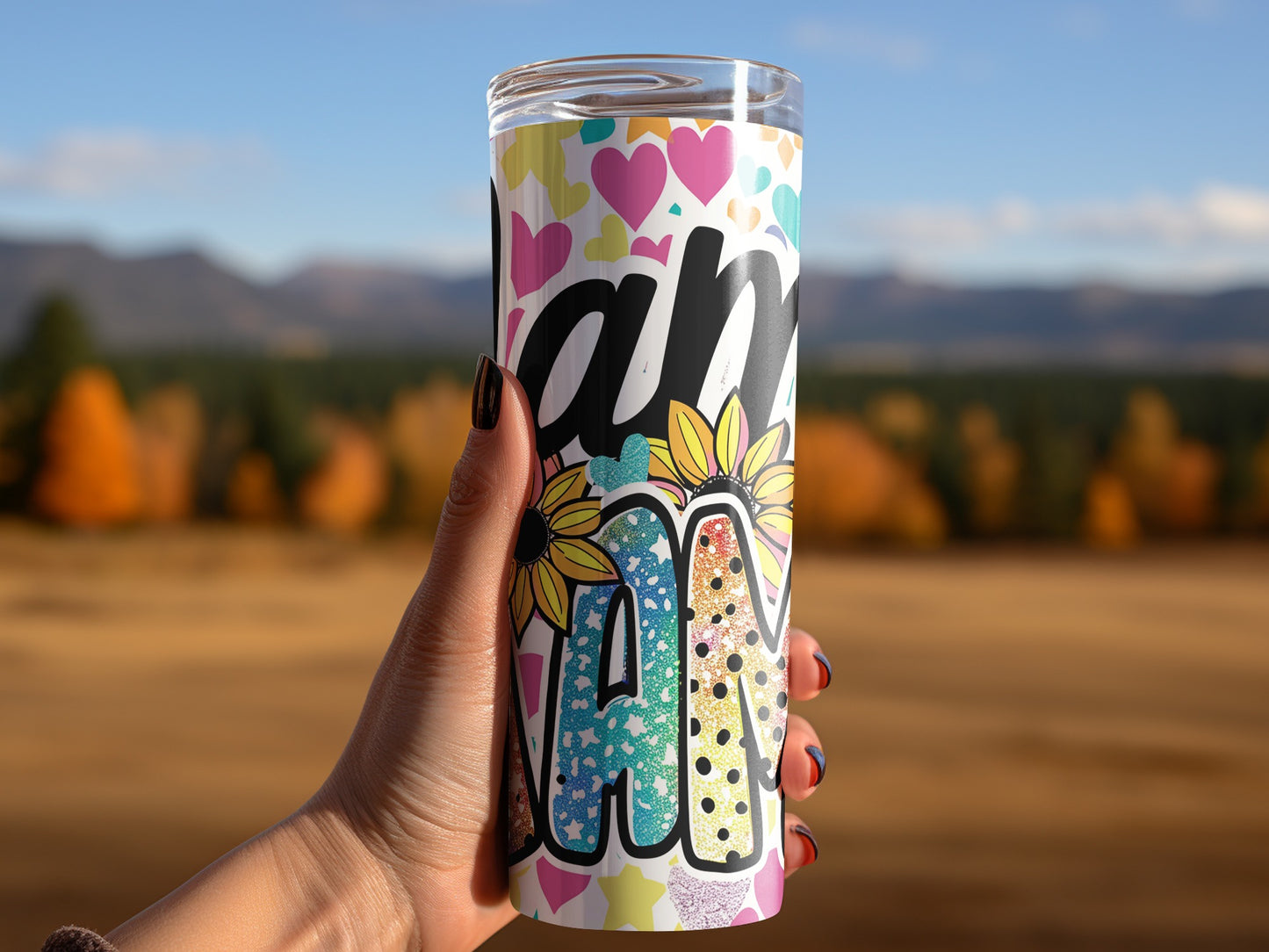 I AM ENOUGH Inspirational Travel Tumbler Cup