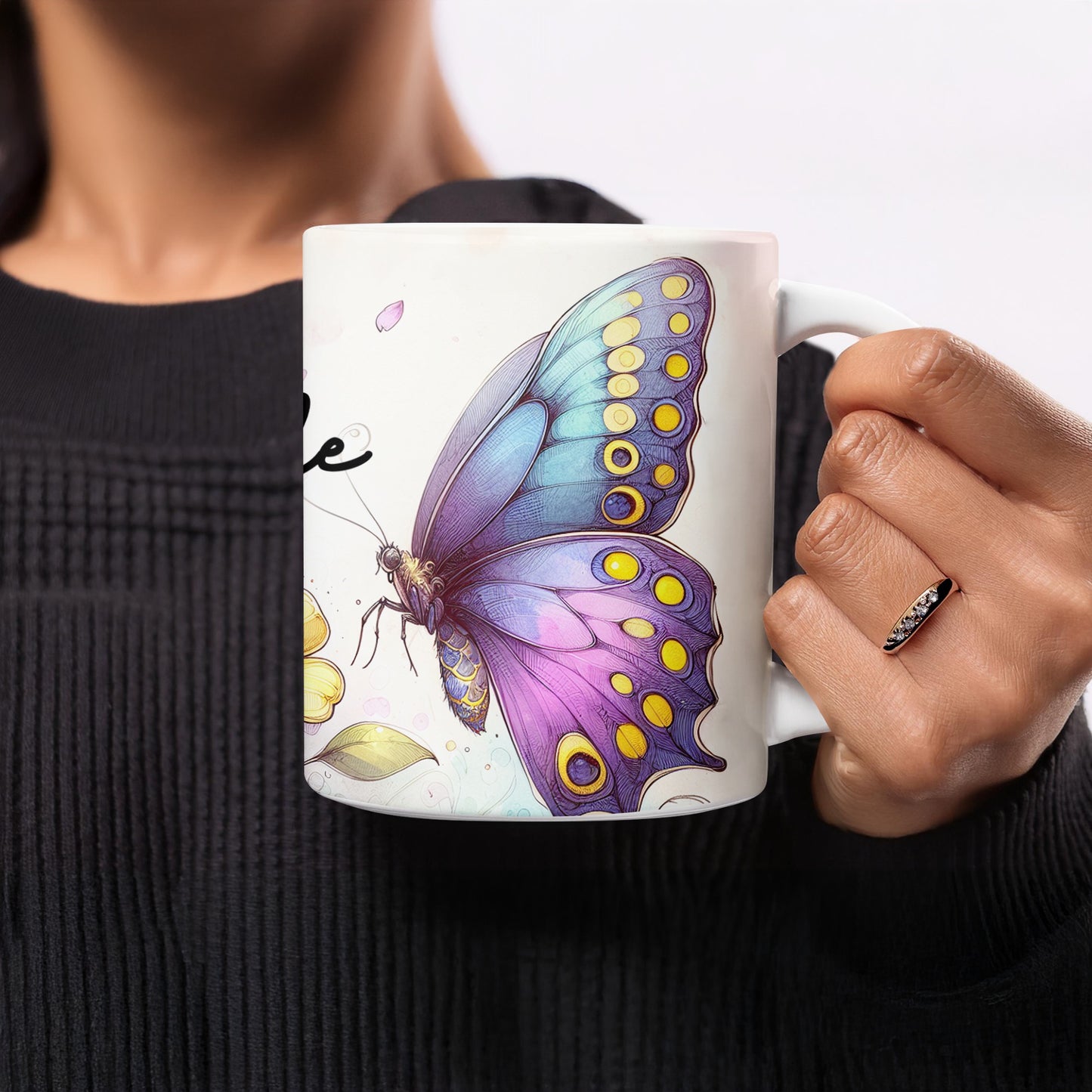Beautiful Purple Blue Butterfly Illustration Art Mug product type
butterfly mug
watercolor butterfly
purple butterfly
blue butterfly
coffee mug
tea cup
beverage cup
drinkware
nature design
insect art
home decor
gift idea
unique design
kitchen accessories
animal mug
artistic mug
spring design
colorful design
aesthetic mug
butterfly lover