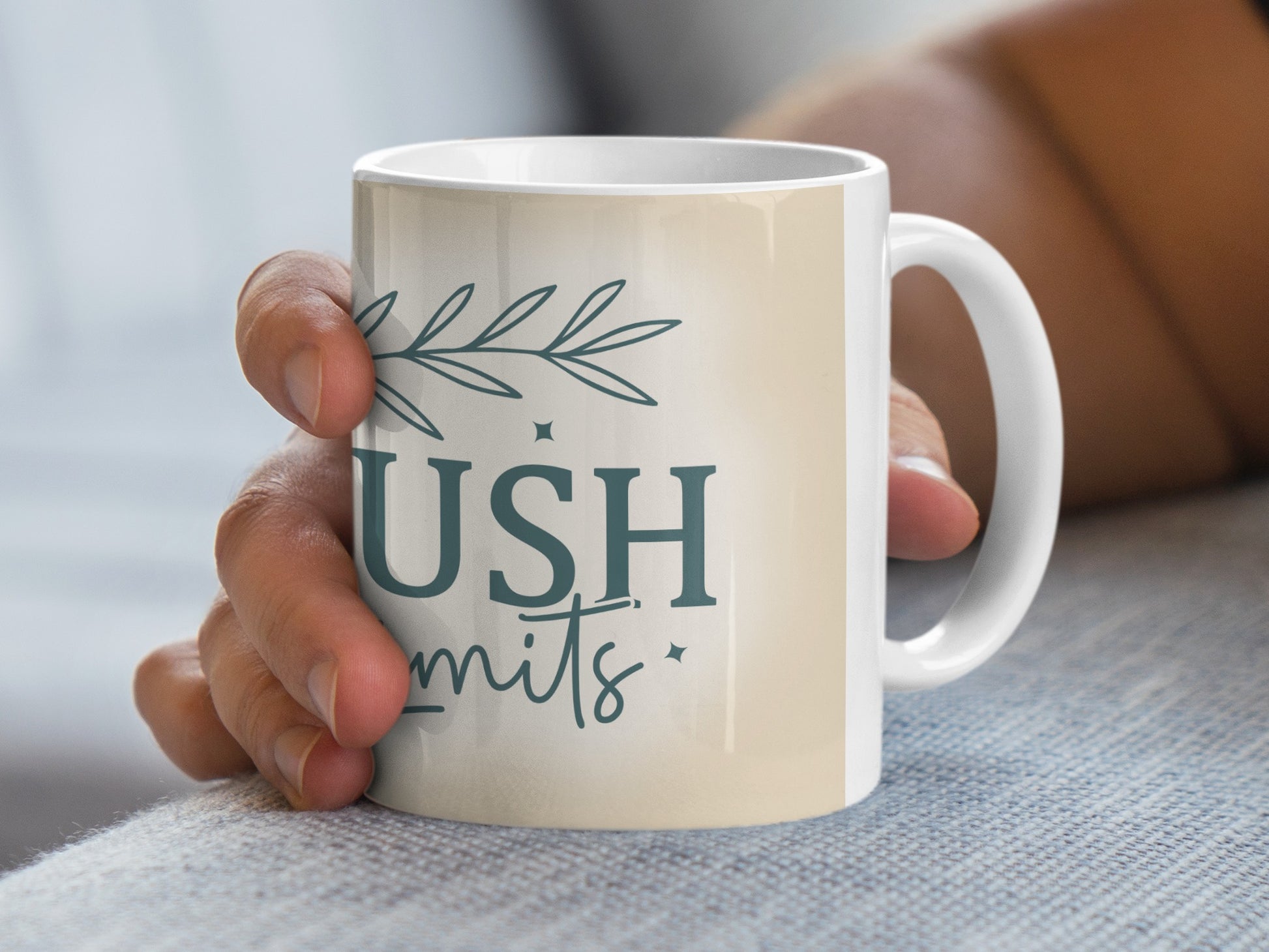 PUSH Limits Inspirational Beverage Holder Product Type
Mug, Coffee Mug, Tea Cup, Drinkware, PUSH Limits, Inspirational, Motivational, Quote Mug, Text Design, Leaf Motif, Branch Design, White Mug, Beige Accent, Teal Color, Green Hue, Gift Idea, Unique Present, Home Kitchen, Office Desk, Positive Vibes
