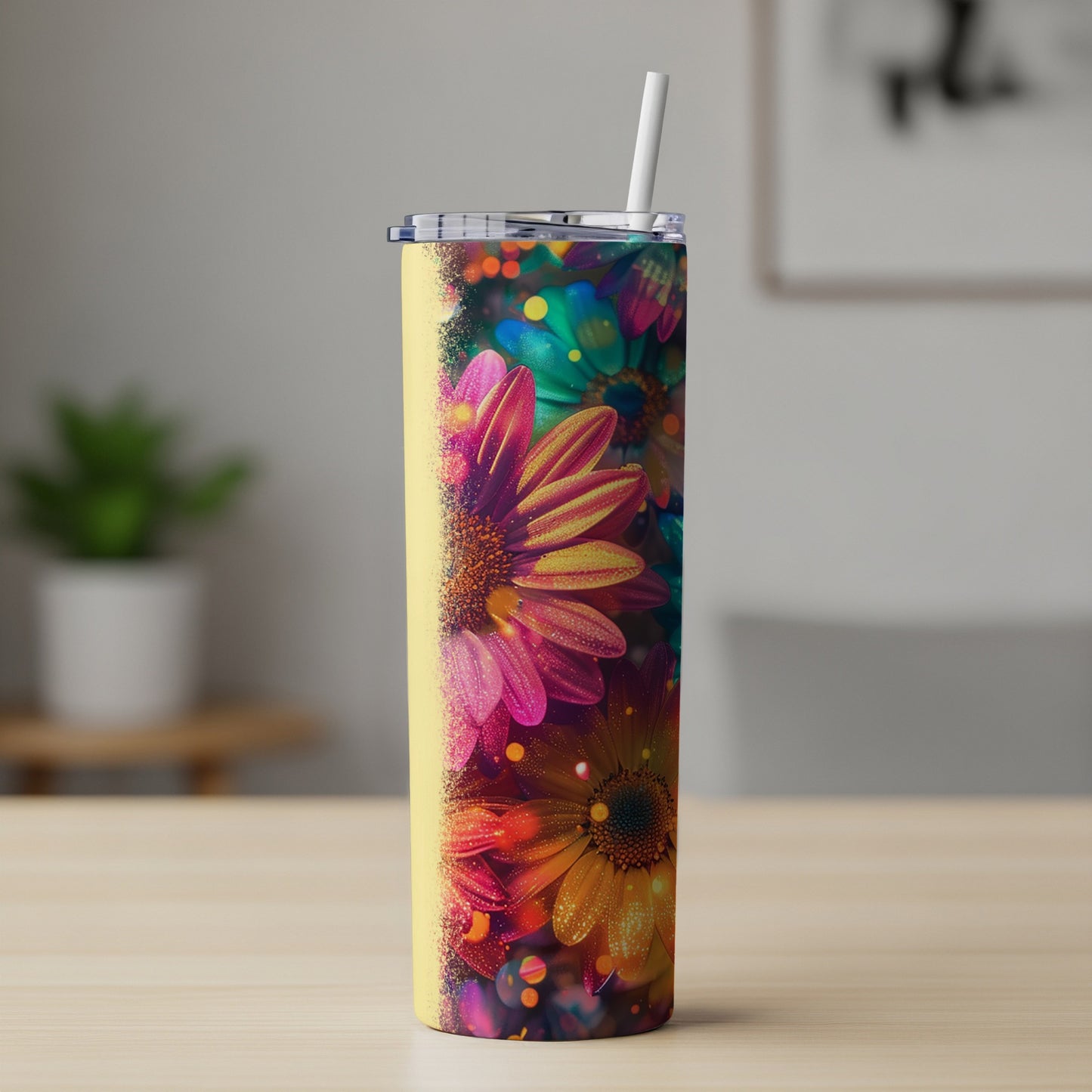 Bright Colorful Flower Pattern Sparkling Tumbler product type
tumbler
floral
flower
colorful
vibrant
sparkling
daisy
pink
yellow
orange
blue
green
bright
drinkware
beverage
pattern
glitter
bokeh
summer
gift