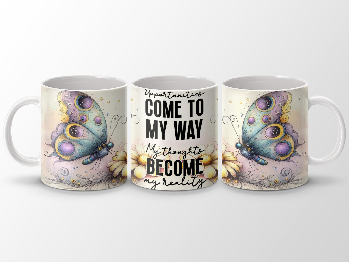 Opportunities Come To My Way Thoughts Become My Reality product type