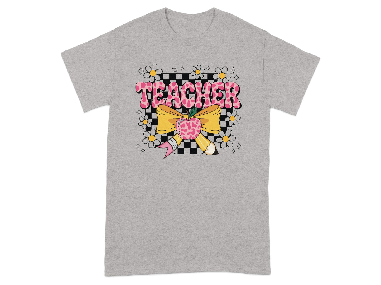 Fun and Colorful Teacher Appreciation Graphic T-Shirt