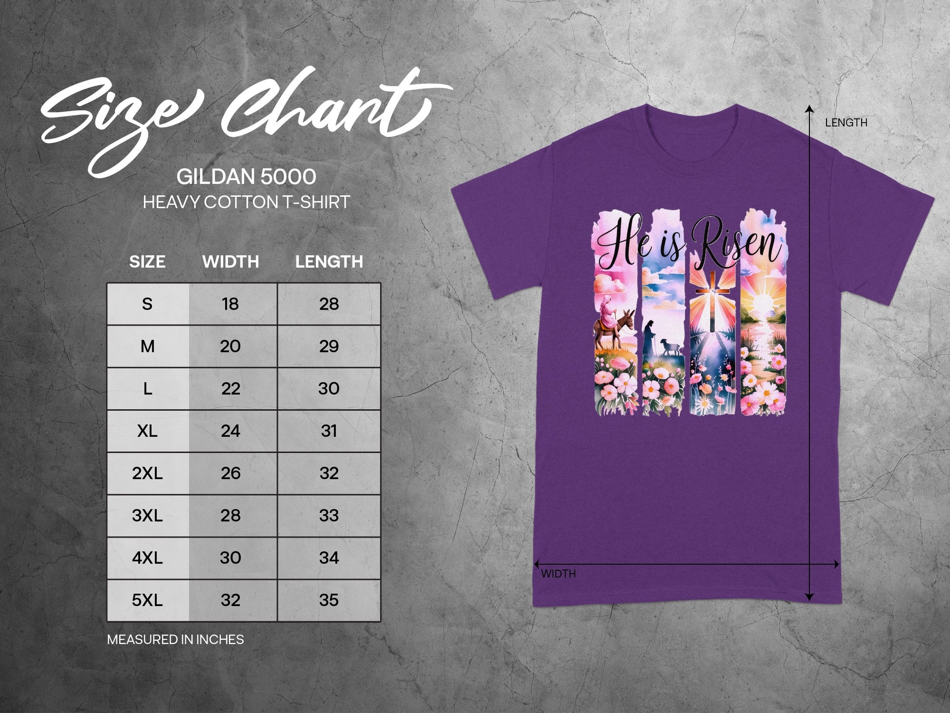 He is Risen Religious T-Shirt for All Sizes