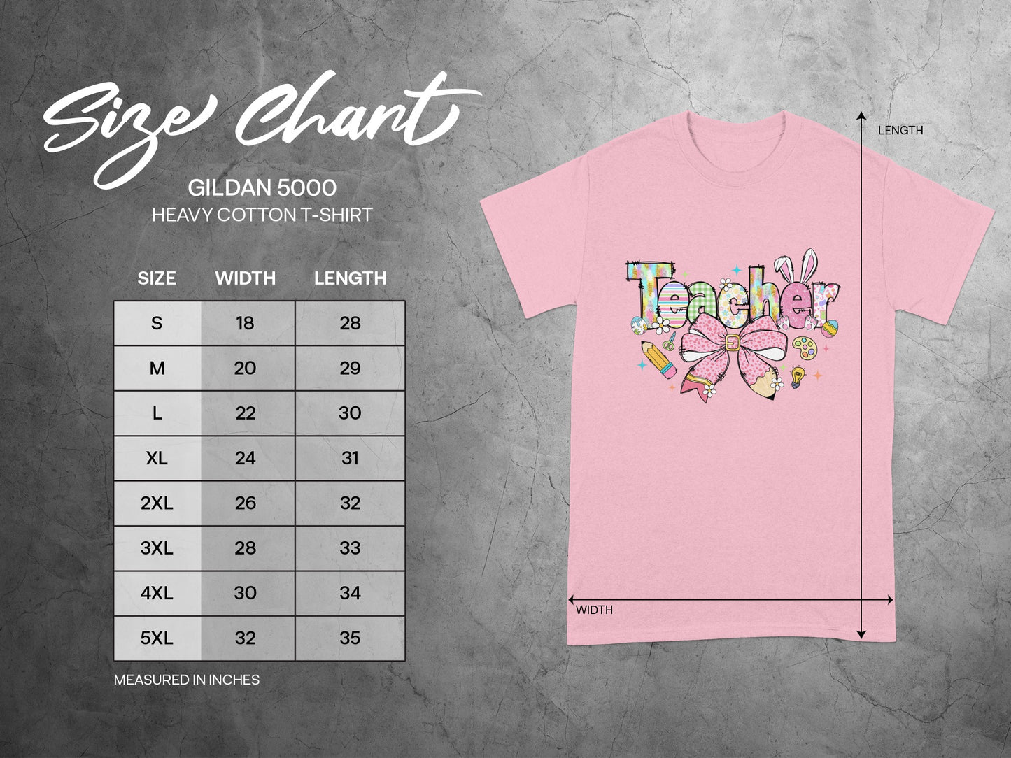 Cute Pink Teacher Design T-Shirt for Women Men Kids