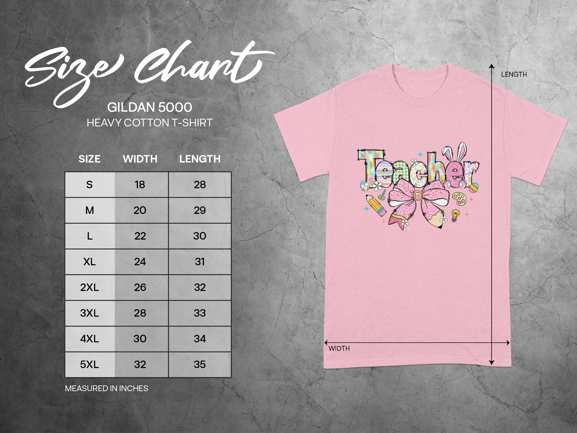 Cute Pink Teacher Design T-Shirt for Women Men Kids