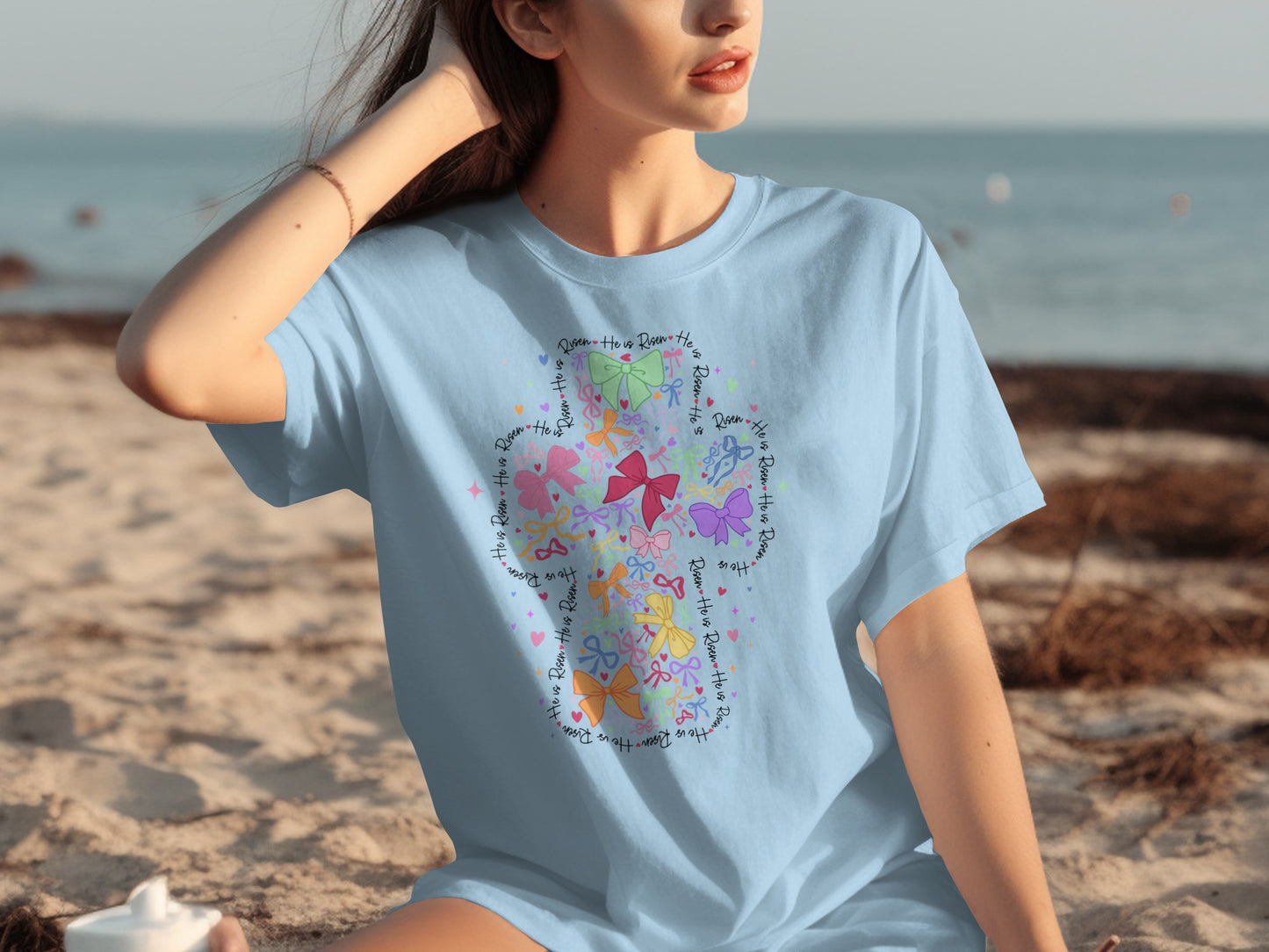 Dreamy Butterflies Colorful Pattern Graphic Tee