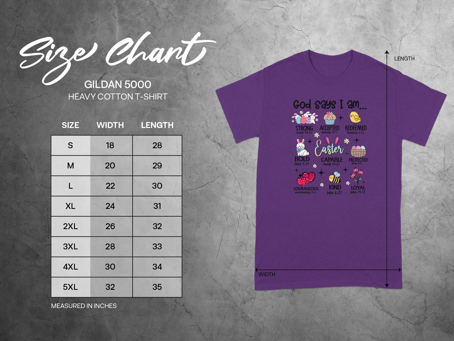 God Says I Am Words and Symbols Easter T-Shirt