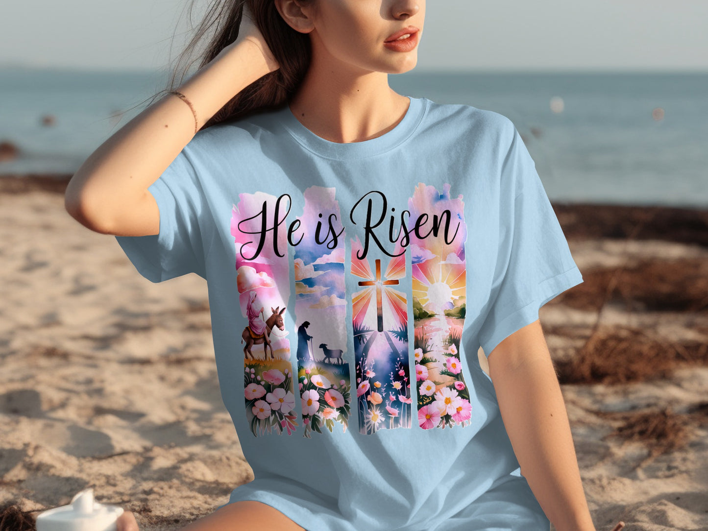 He is Risen Graphic Design T-Shirt