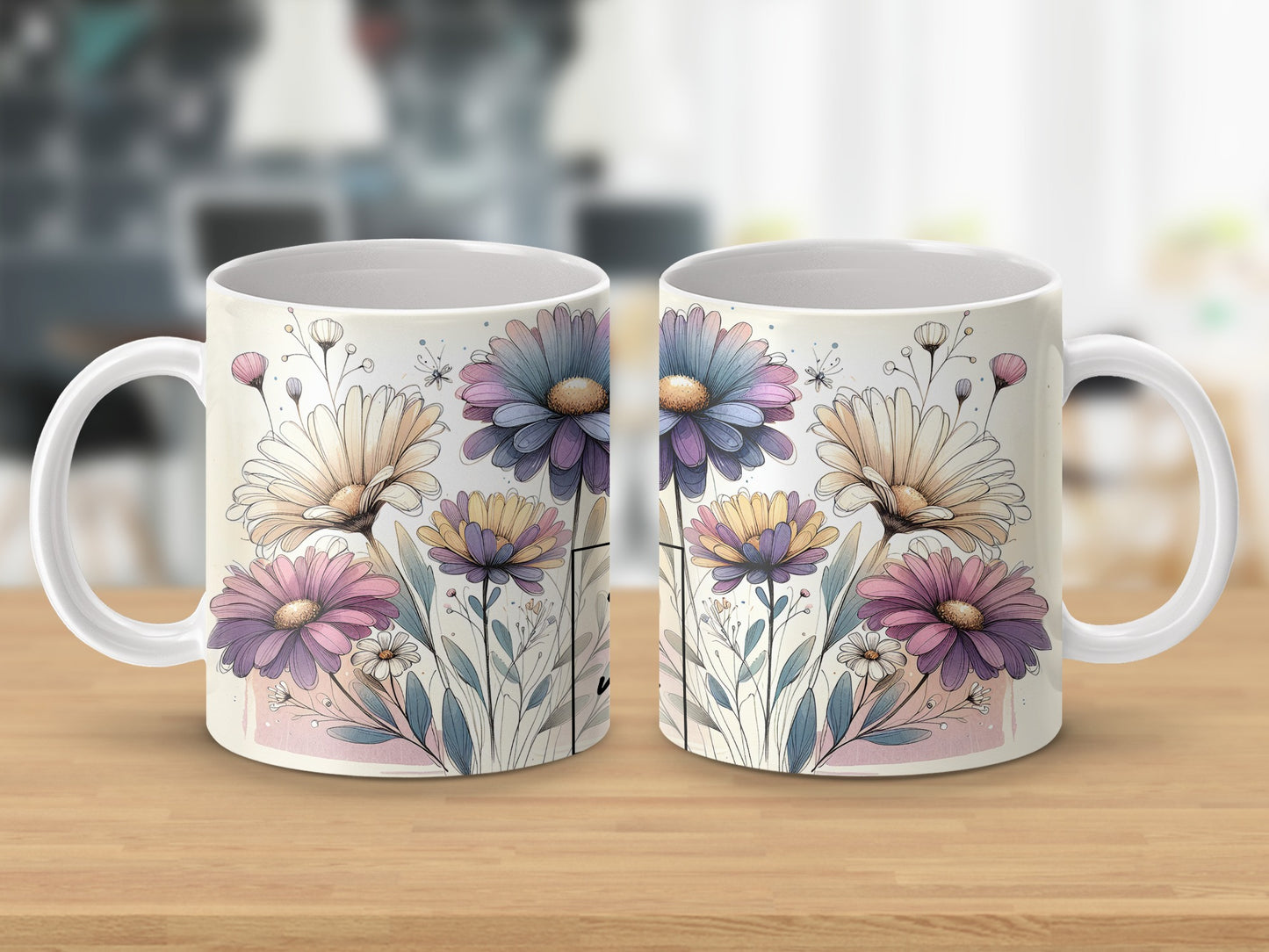 Delicate Floral Meadow Artful Garden Flower Design product type