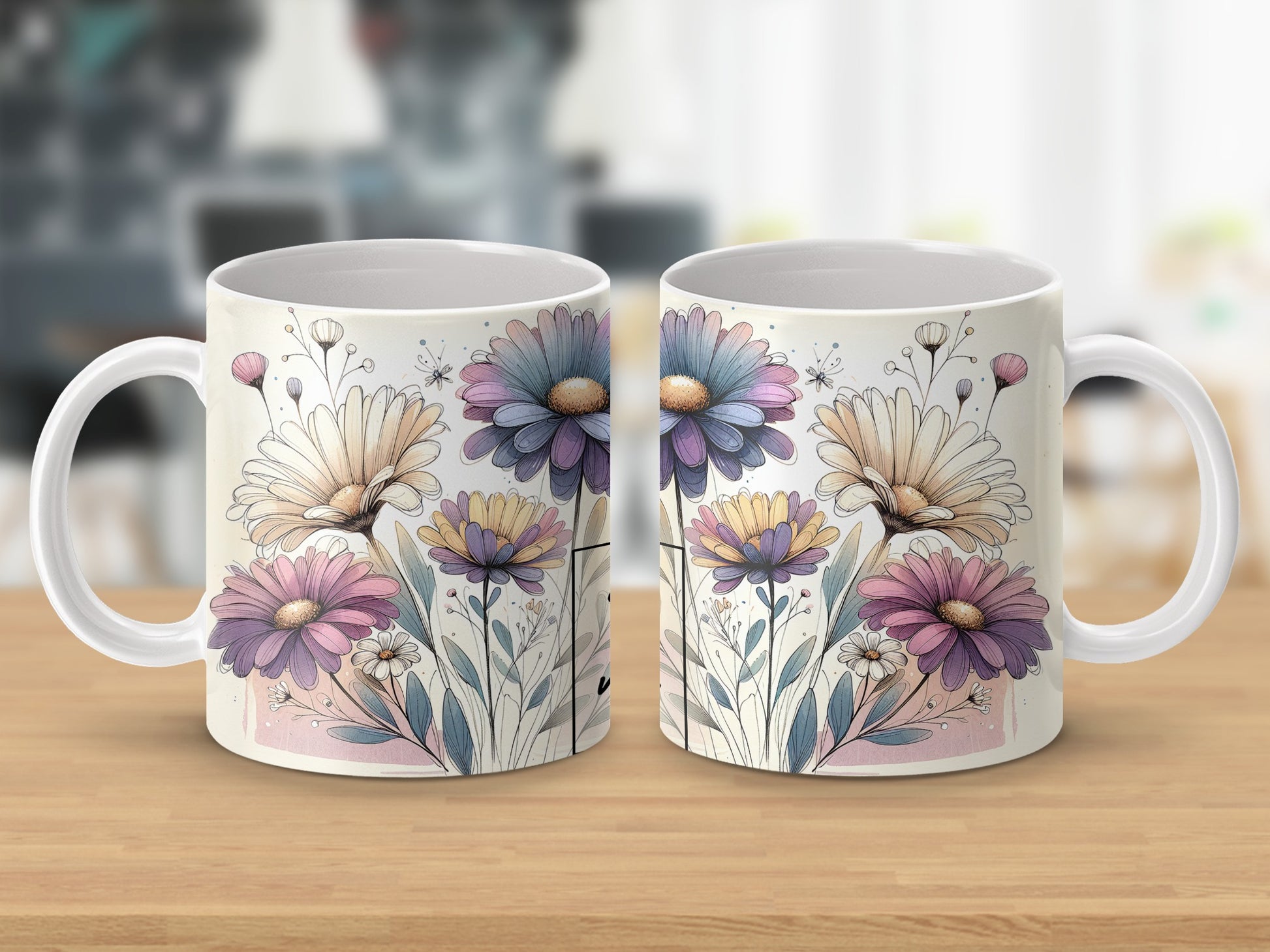 Delicate Floral Meadow Artful Garden Flower Design product type