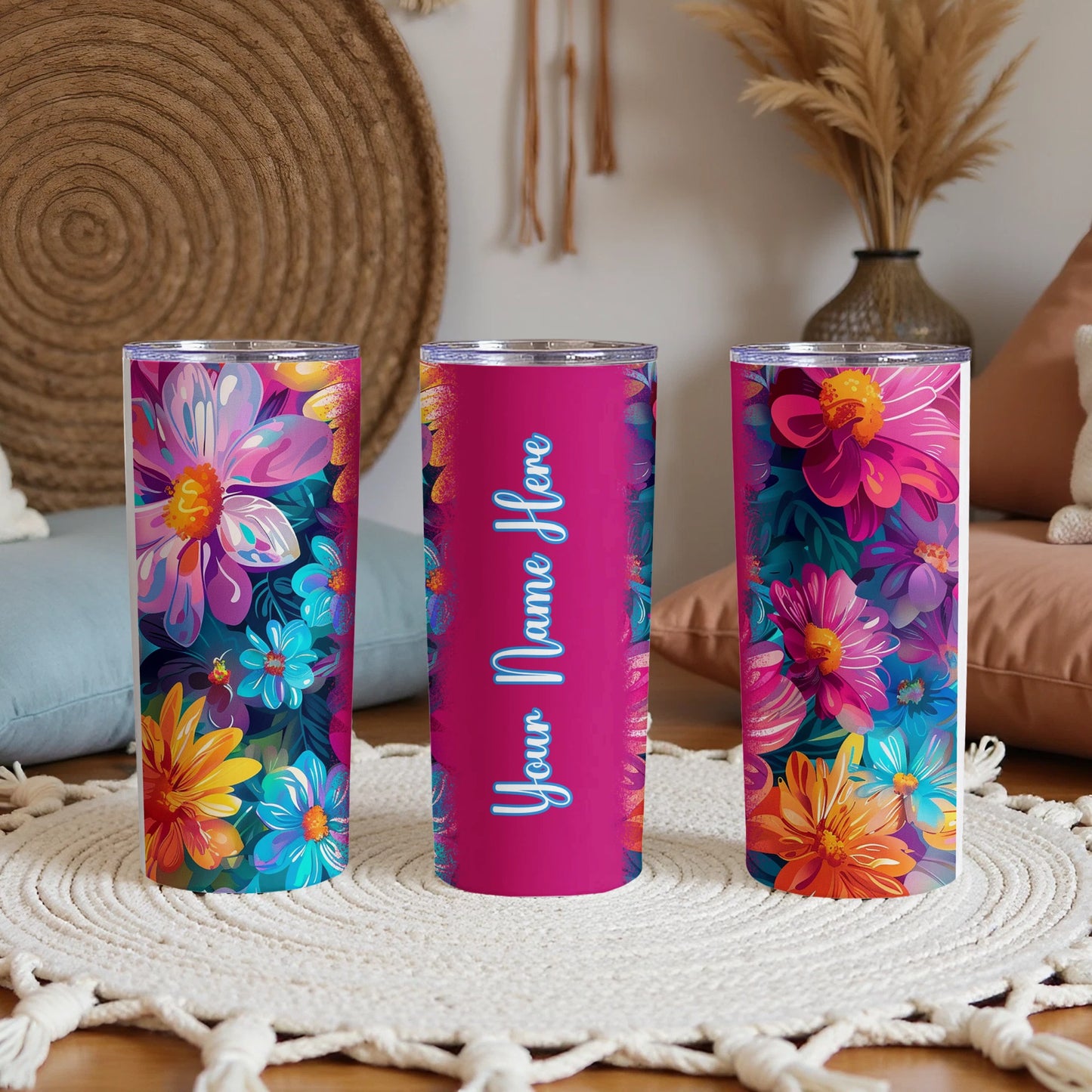Customizable Name Vibrant Flower Pattern Tumbler product type
Tumbler
Floral Design
Personalized Gift
Custom Name
Vibrant Colors
Flower Pattern
Bright Pink
Drinkware
Birthday Gift
Summer Vibes
Artful Flowers
Skinny Tumbler
Hot Beverage
Cold Beverage
Stylish Cup
Custom Tumbler
Botanical Print
Gift for Her
Everyday Use
Unique Design