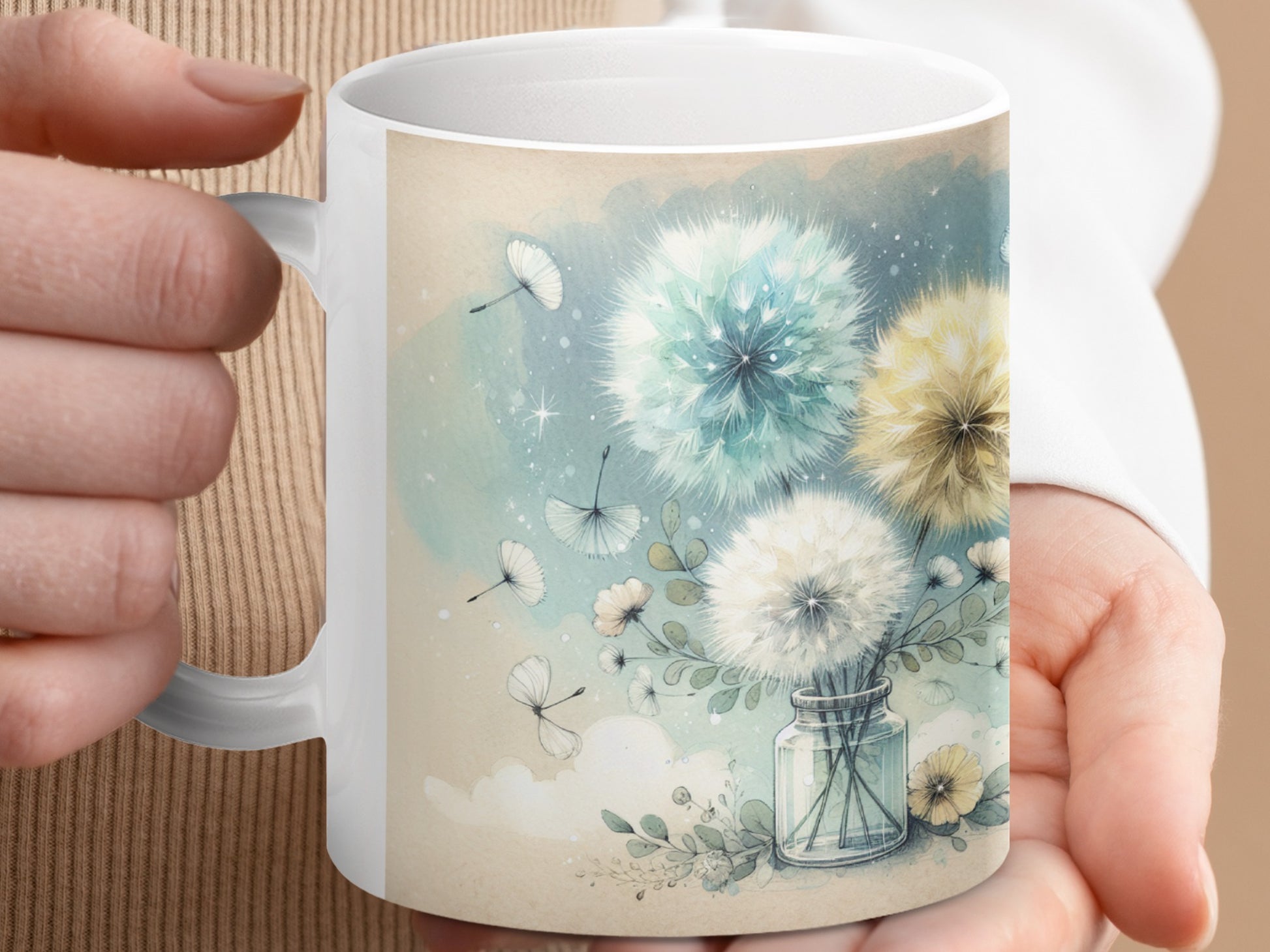 Whimsical Dandelion Sky Watercolor Art product type
Dandelion art
Watercolor floral
Whimsical nature
Dreamy aesthetic
Botanical design
Serene landscape
Ethereal flowers
Pastel artwork
Flying seeds
Dandelion wishes
Glass jar decor
Sky hues
Gentle colors
Artistic illustration
Garden fantasy
Spring blossom
Summer meadow
Soft watercolor
Abstract floral
Nature inspired