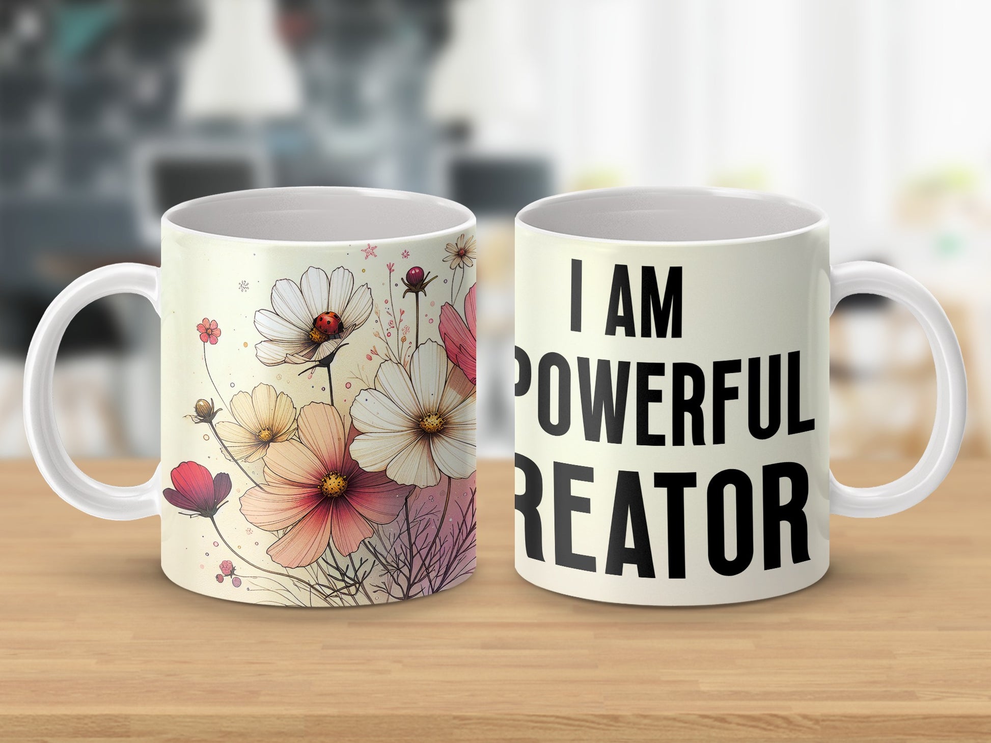 Inspirational Cosmos Ladybug Powerful Creator Mug product type
