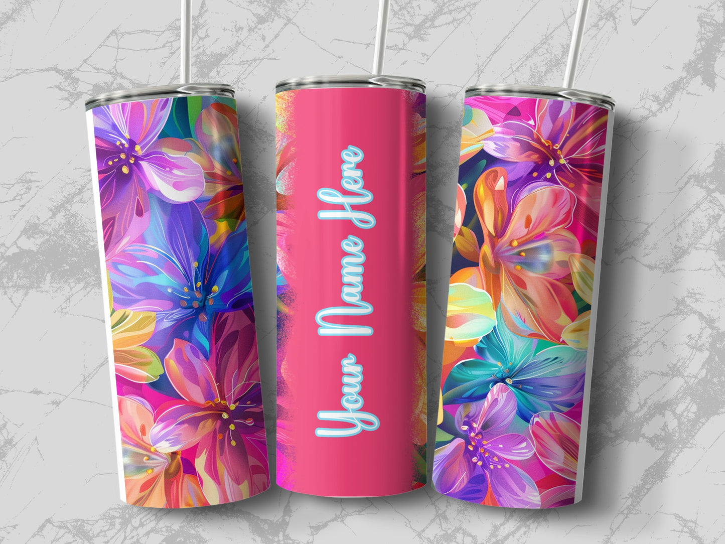 Vibrant Floral Design Personalized Your Name Here Tumbler product type
floral
personalized
customname
vibrant
colorful
tumbler
flowers
drinkware
giftidea
uniquedesign
hotpink
purpleblue
oranges
summerstyle
springbloom
customgift
beveragecup
stylish
modernart
present