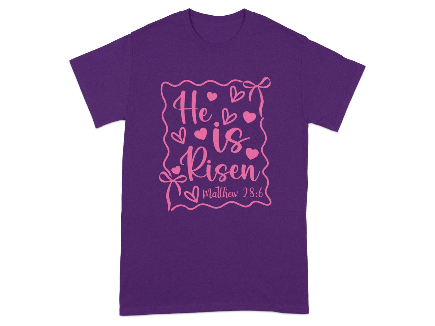 He Is Risen Matthew 28:6 Christian T-Shirt product