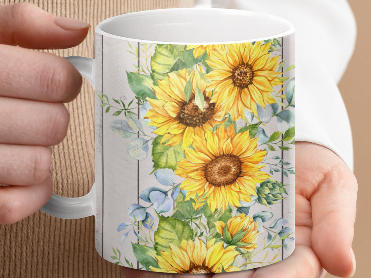 Watercolor Sunflowers Eucalyptus Wood Pattern product type
Sunflower
Eucalyptus
Wood grain
Floral print
Watercolor art
Botanical design
Summer flowers
Yellow blooms
Greenery pattern
Rustic style
Farmhouse decor
Nature inspired
Aesthetic design
Unique print
Gift idea
Home accent
Artistic pattern
Decorative item
Vibrant colors
Plant motifs