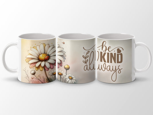 Daisy Ladybug Be Kind Always Inspirational Quote product type