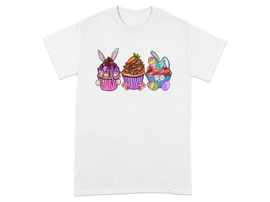 Easter Bunny Cupcakes Graphic T-Shirt Product