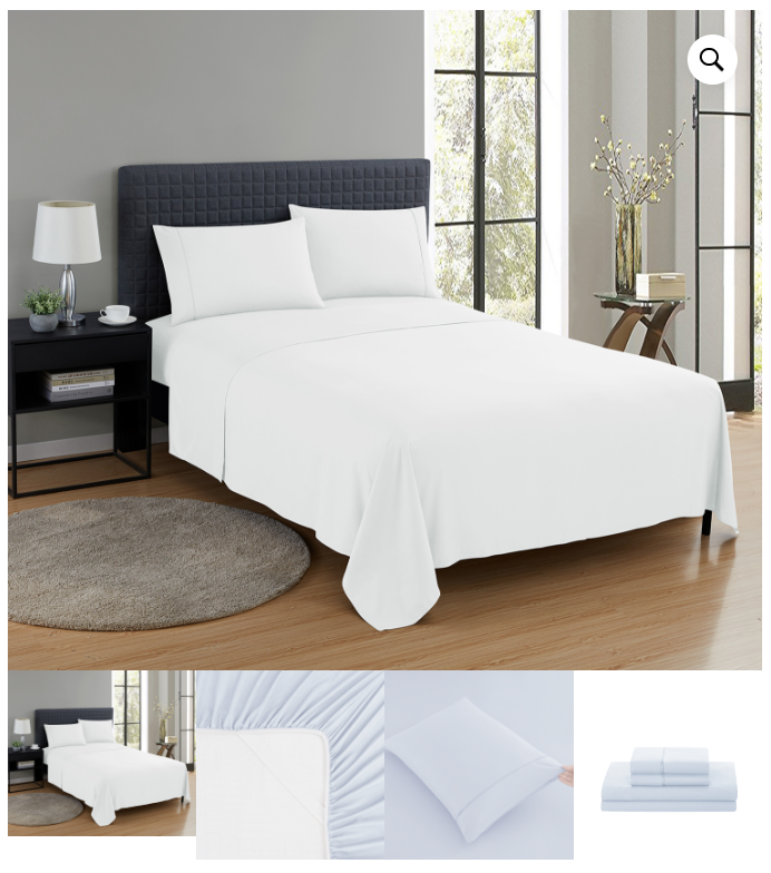 Saniwoven Queen 4 PC Sheet Set