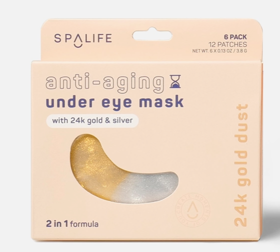 Anti-Aging Under Eye Masks (2 in 1 Formula) - 6 Pairs