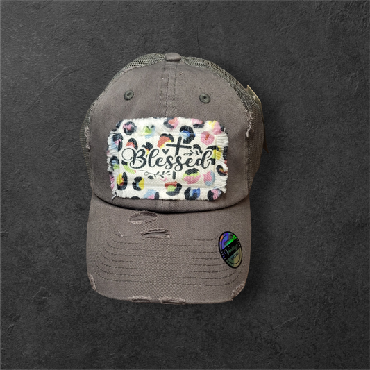 Blessed Patch Vintage Ball Cap