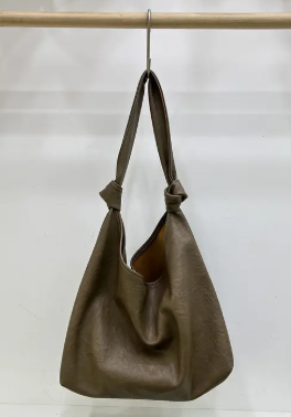 Large Capacity Soft Leather Handbag