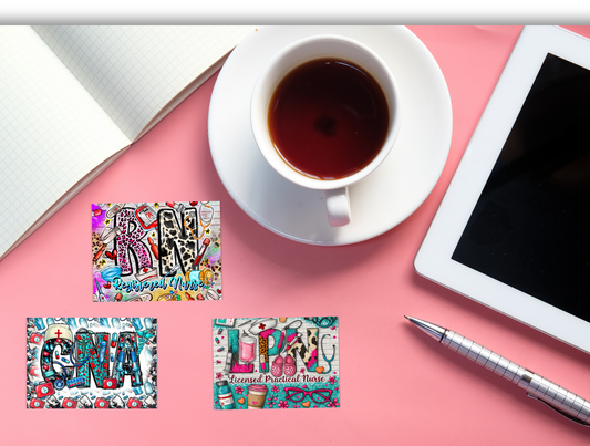 RN,LPN, or CNA Colorful Magnets-you choose