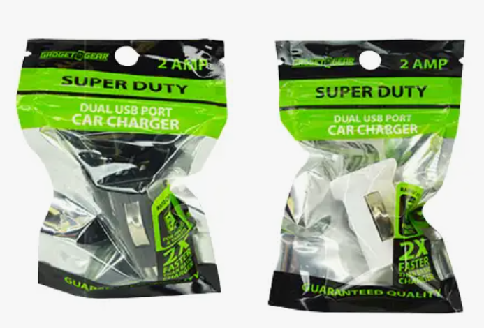 Gadget Gear 2.1 Amp Dual Slot Usb Car Charger