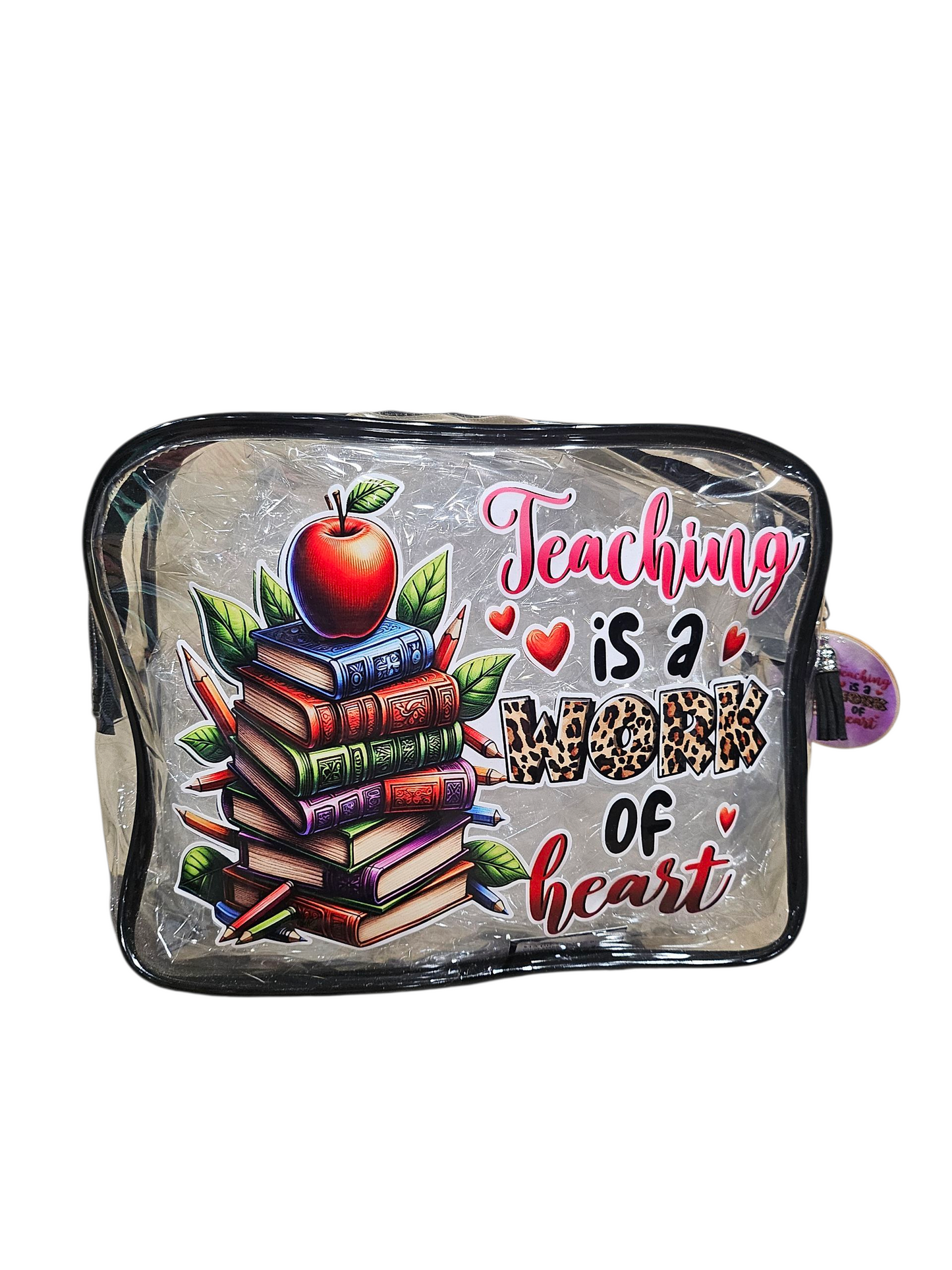 Clear Make Up With Black Trim-Assorted Designs